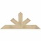 Ekena Millwork Saratoga Rough Sawn Timber Gable Bracket, Douglas Fir, 60"W x 25"H x 2"D x 6"F, 10/12 Pitch GBW060X25X0206SAR00RDF - alternate 1